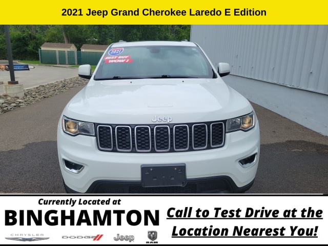 Used 2021 Jeep Grand Cherokee Laredo E with VIN 1C4RJFAG7MC604832 for sale in Binghamton, NY