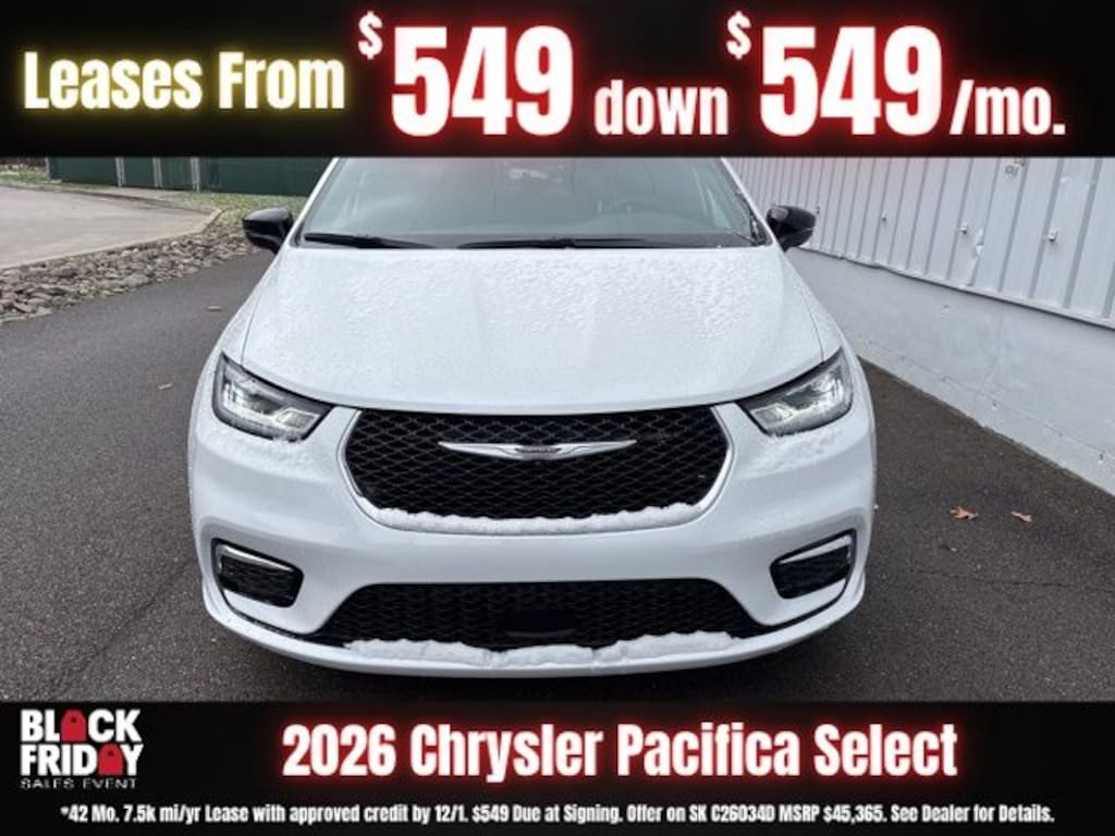 New 2026 Chrysler Pacifica Select Passenger Van