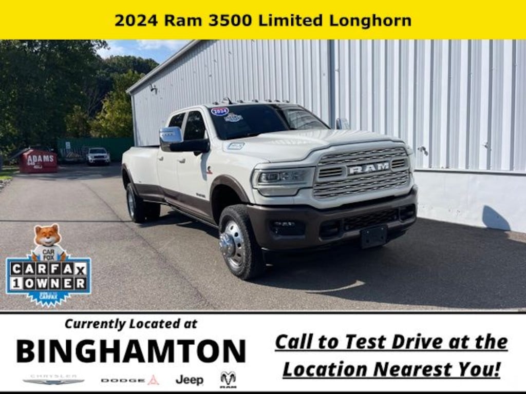 Used 2024 Ram 3500 Longhorn Truck Crew Cab