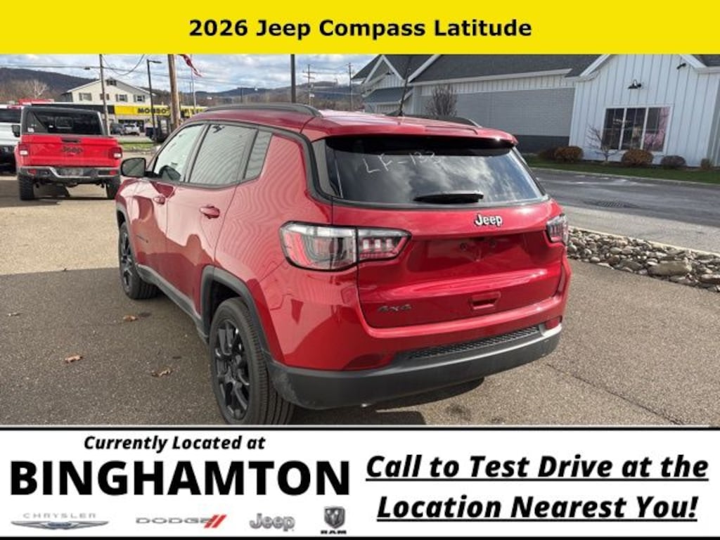 New 2026 Jeep Compass Latitude Sport Utility
