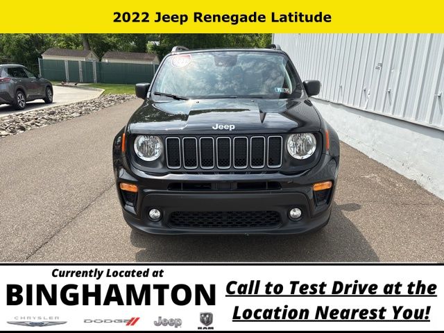 Used 2022 Jeep Renegade Latitude with VIN ZACNJDB17NPN63495 for sale in Binghamton, NY