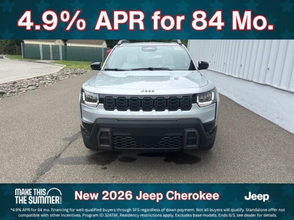 New 2026 Jeep Cherokee Limited Sport Utility