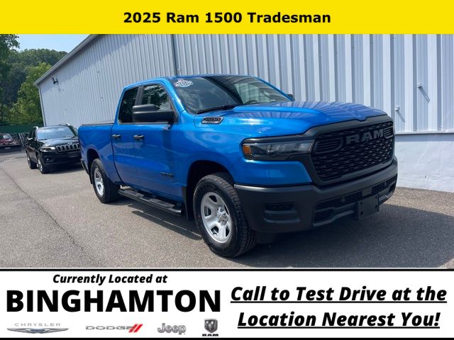 Used 2025 RAM Ram 1500 Pickup Tradesman with VIN 1C6SRFCP8SN559173 for sale in Binghamton, NY