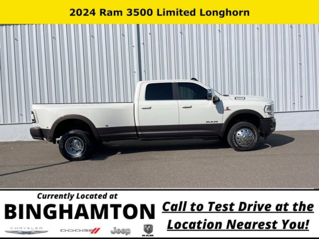 Used 2024 Ram 3500 Longhorn Truck Crew Cab
