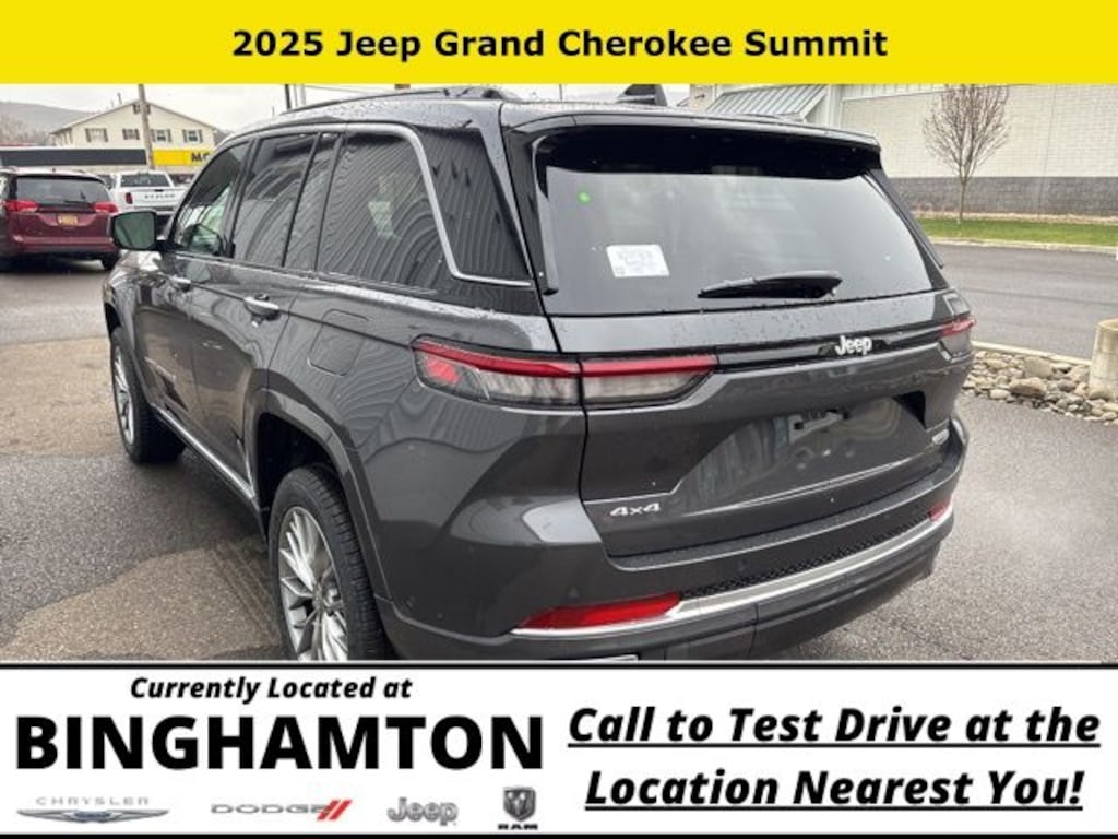 New 2025 Jeep Grand Cherokee Summit Sport Utility