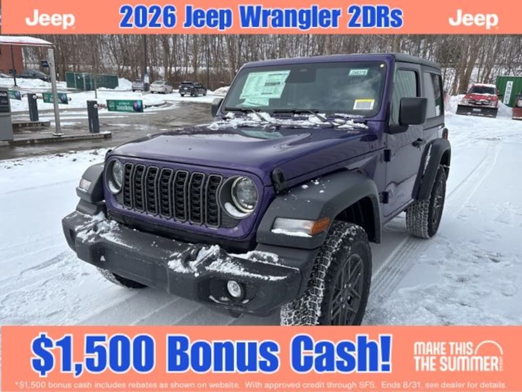 New 2026 Jeep Wrangler Sport S Sport Utility