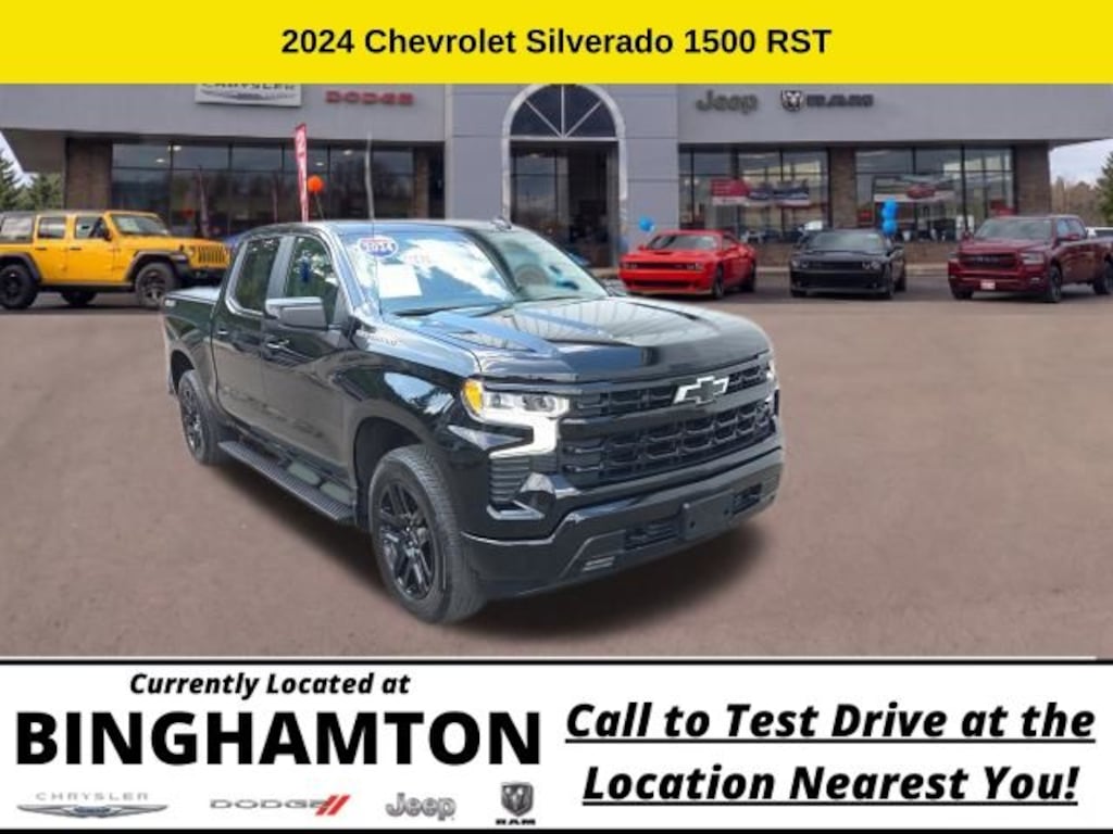 Used 2024 Chevrolet Silverado 1500 RST Truck Crew Cab