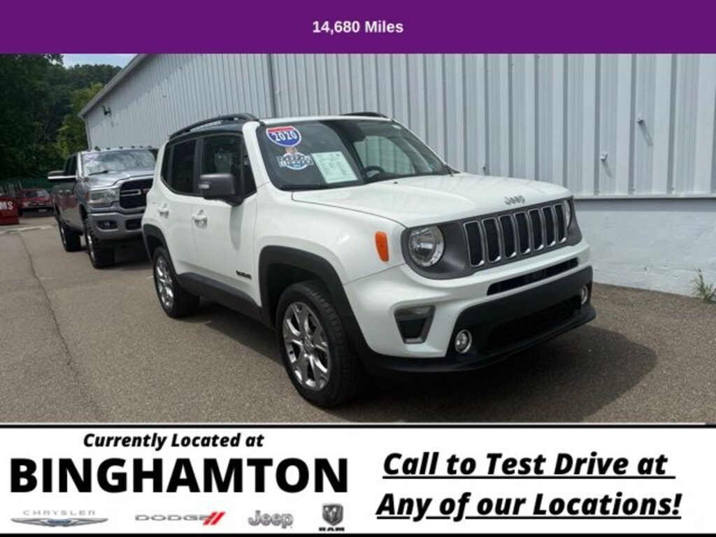 Used 2020 Jeep Renegade Limited 4x4 SUV