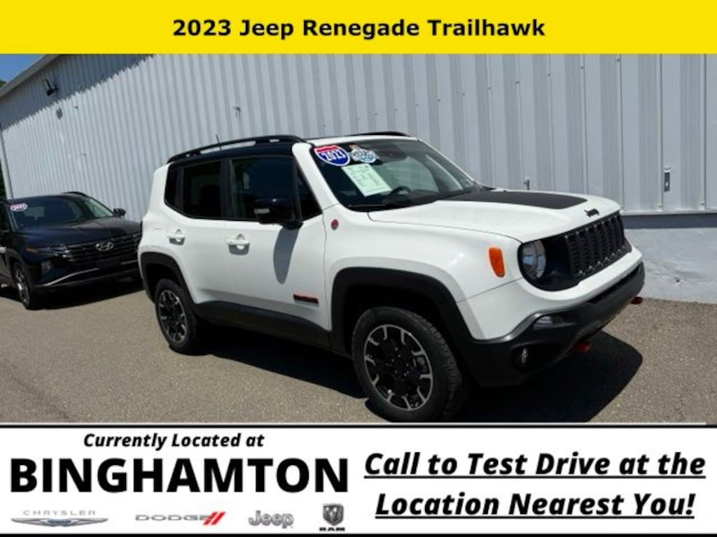 Used 2023 Jeep Renegade Trailhawk SUV