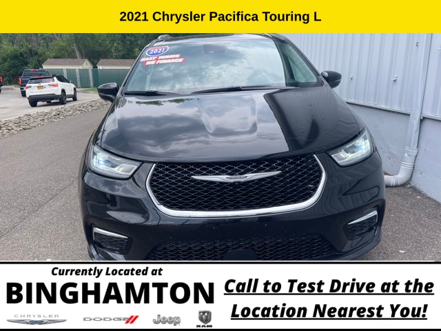 Used 2021 Chrysler Pacifica Touring L with VIN 2C4RC1BG9MR575935 for sale in Binghamton, NY