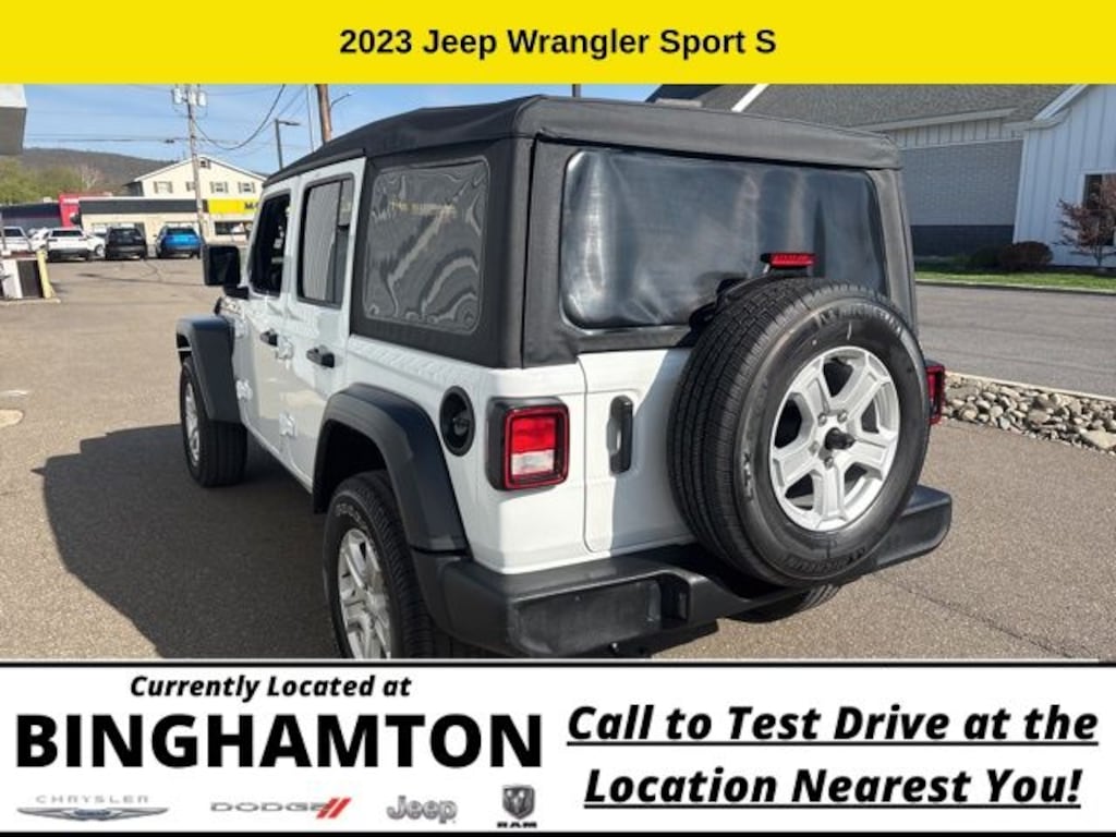 Used 2023 Jeep Wrangler Sport SUV