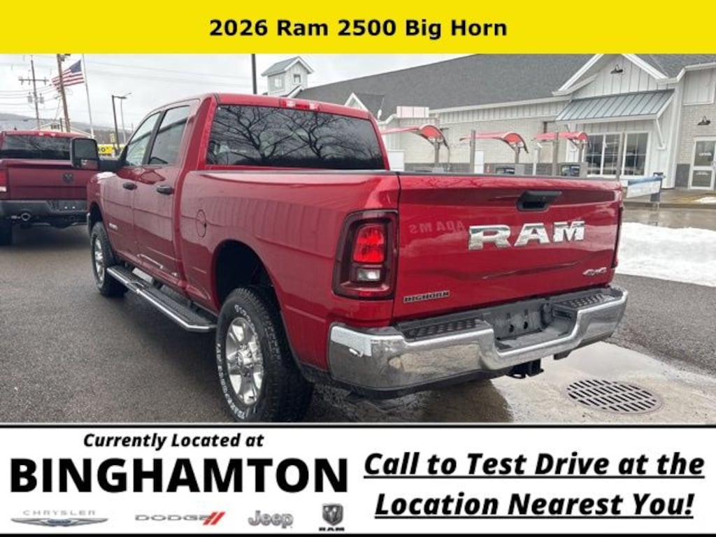 New 2026 Ram 2500 Big Horn Pickup