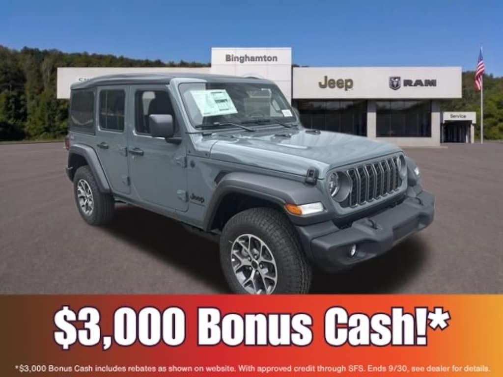 New 2026 Jeep Wrangler Sport S Sport Utility