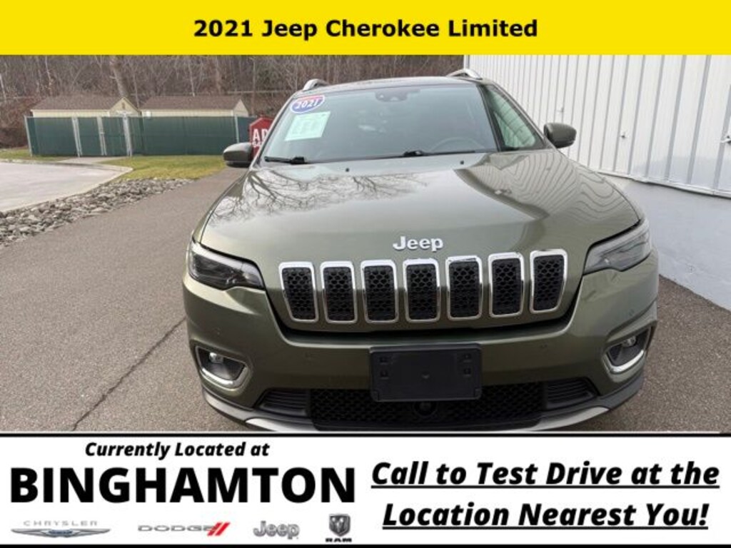 Used 2021 Jeep Cherokee Limited SUV