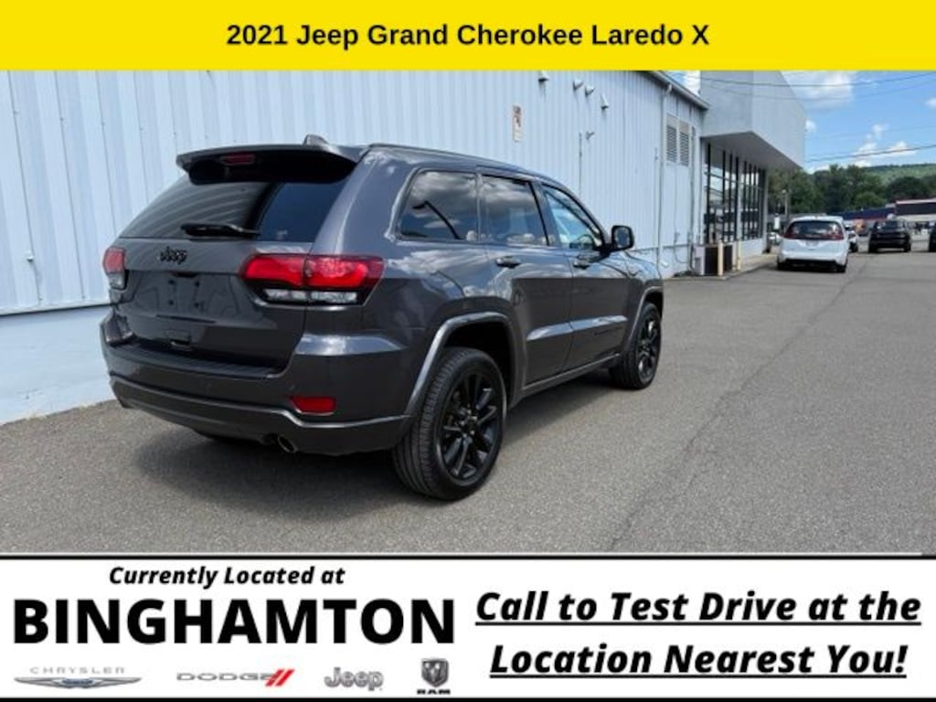 Used 2021 Jeep Grand Cherokee Laredo SUV