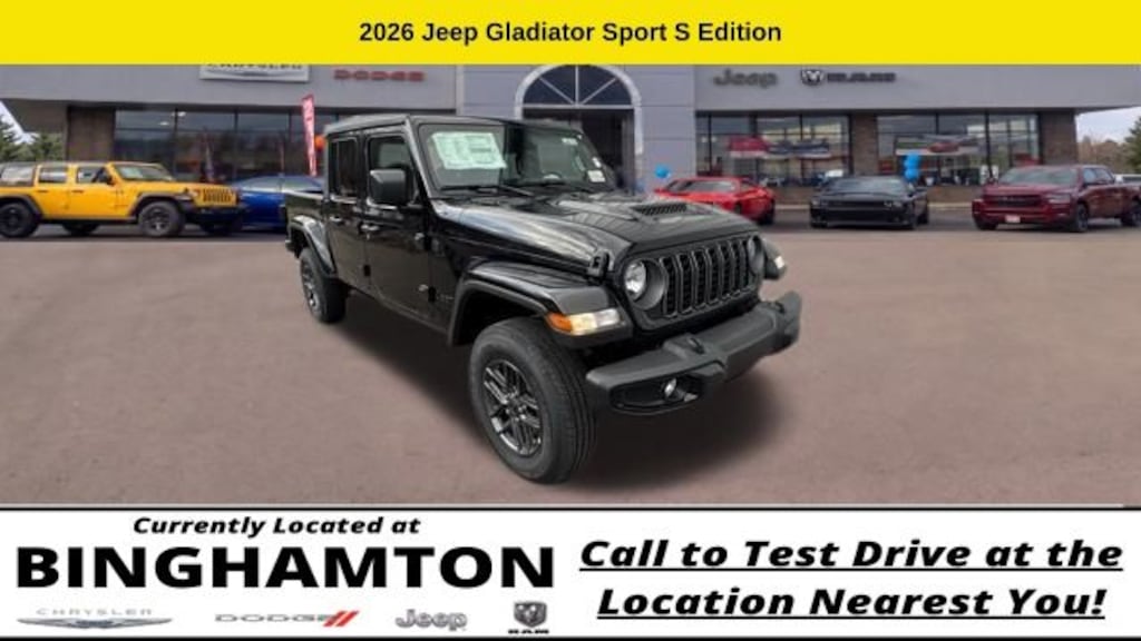 New 2026 Jeep Gladiator Sport S Pickup