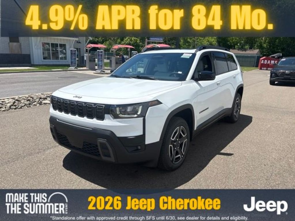 New 2026 Jeep Cherokee Limited Sport Utility