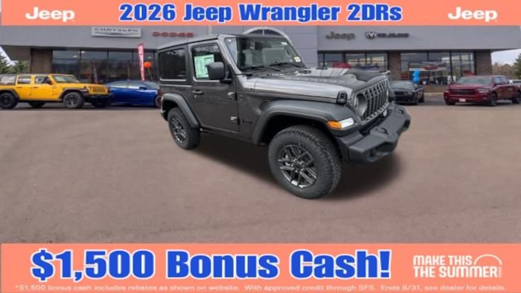 New 2026 Jeep Wrangler Sport S Sport Utility