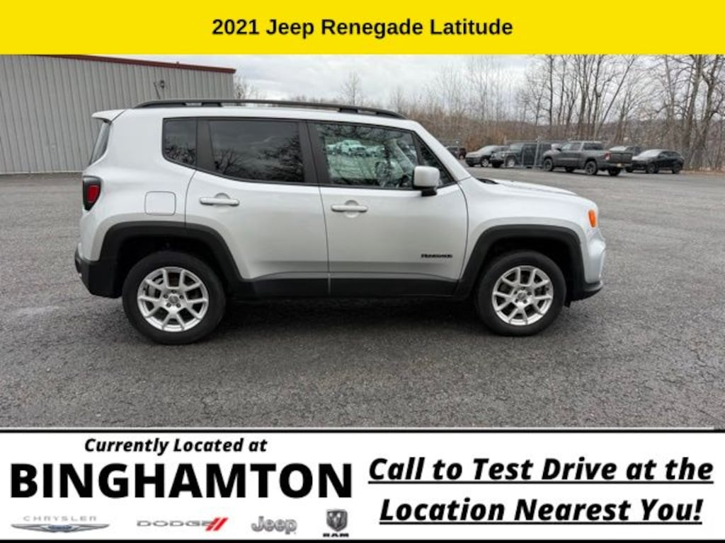 Used 2021 Jeep Renegade Latitude SUV