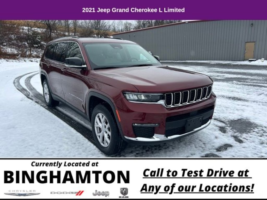 Used 2021 Jeep Grand Cherokee L Limited SUV