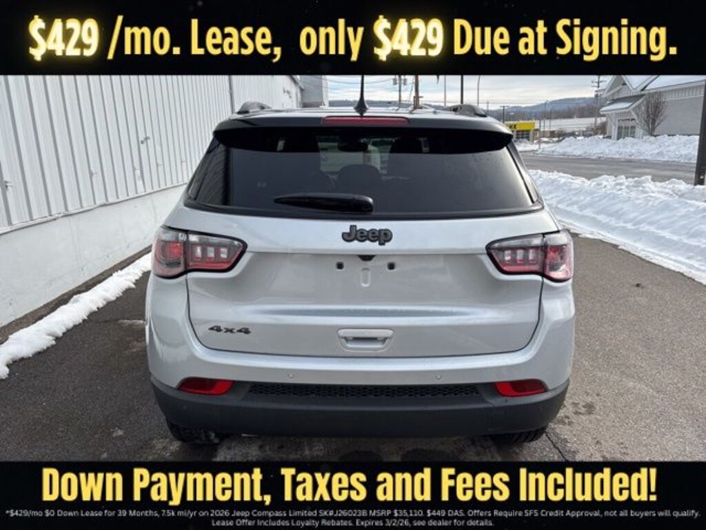 New 2026 Jeep Compass Limited Sport Utility