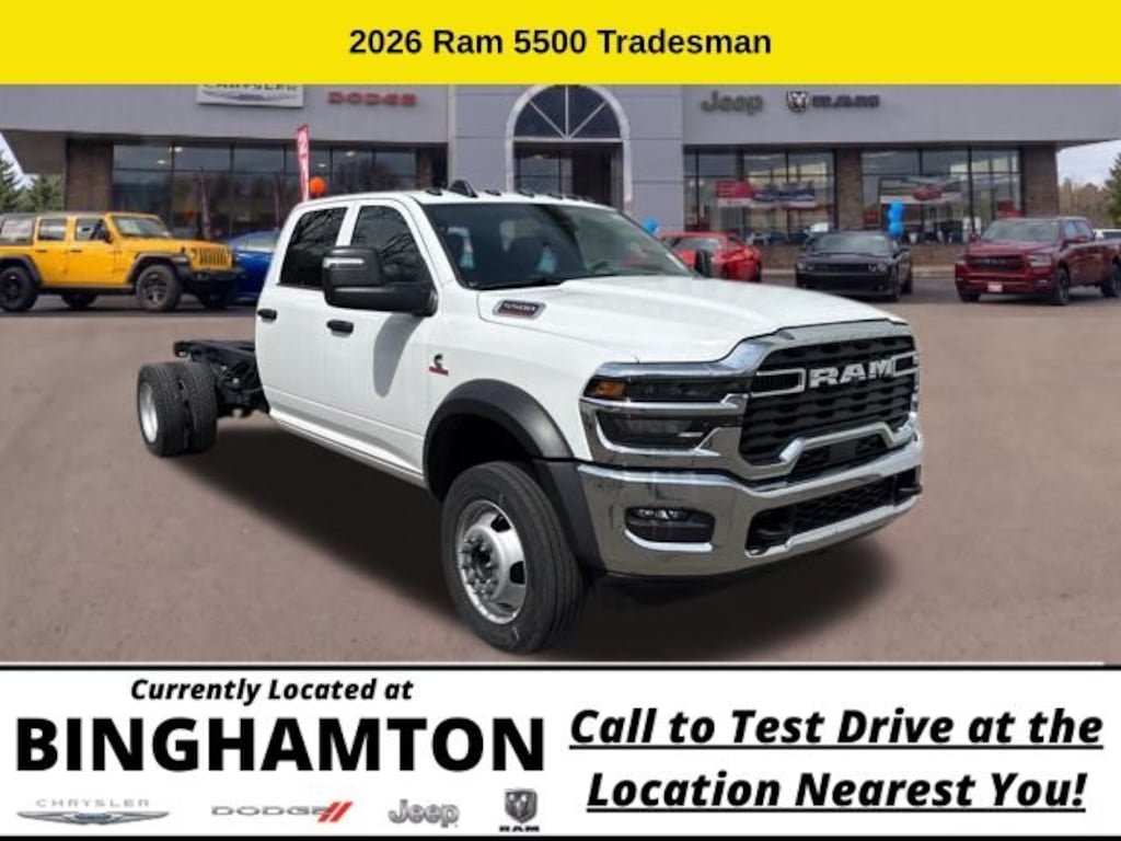 New 2026 Ram 5500HD Tradesman Pickup