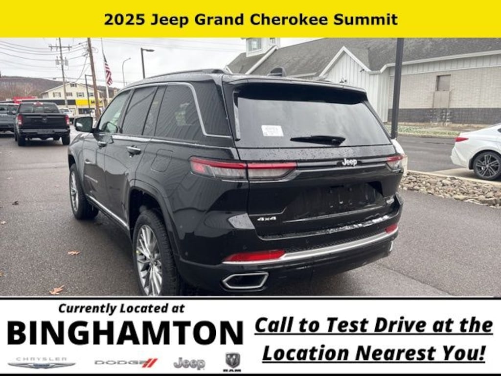 New 2025 Jeep Grand Cherokee Summit Sport Utility