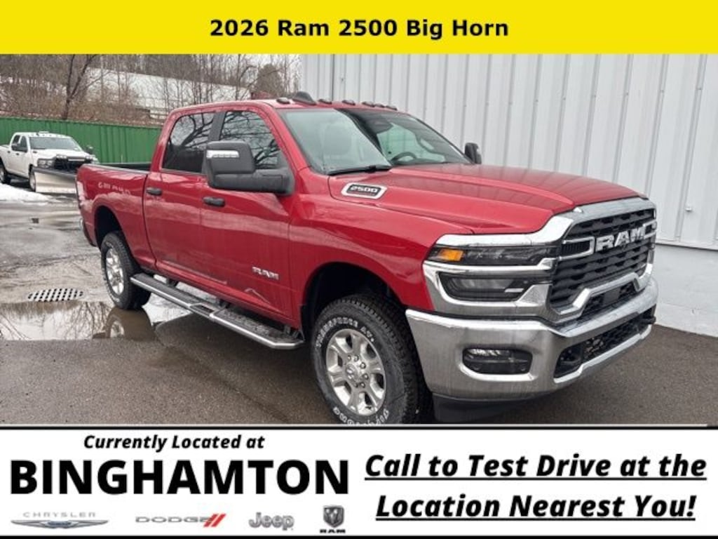 New 2026 Ram 2500 Big Horn Pickup
