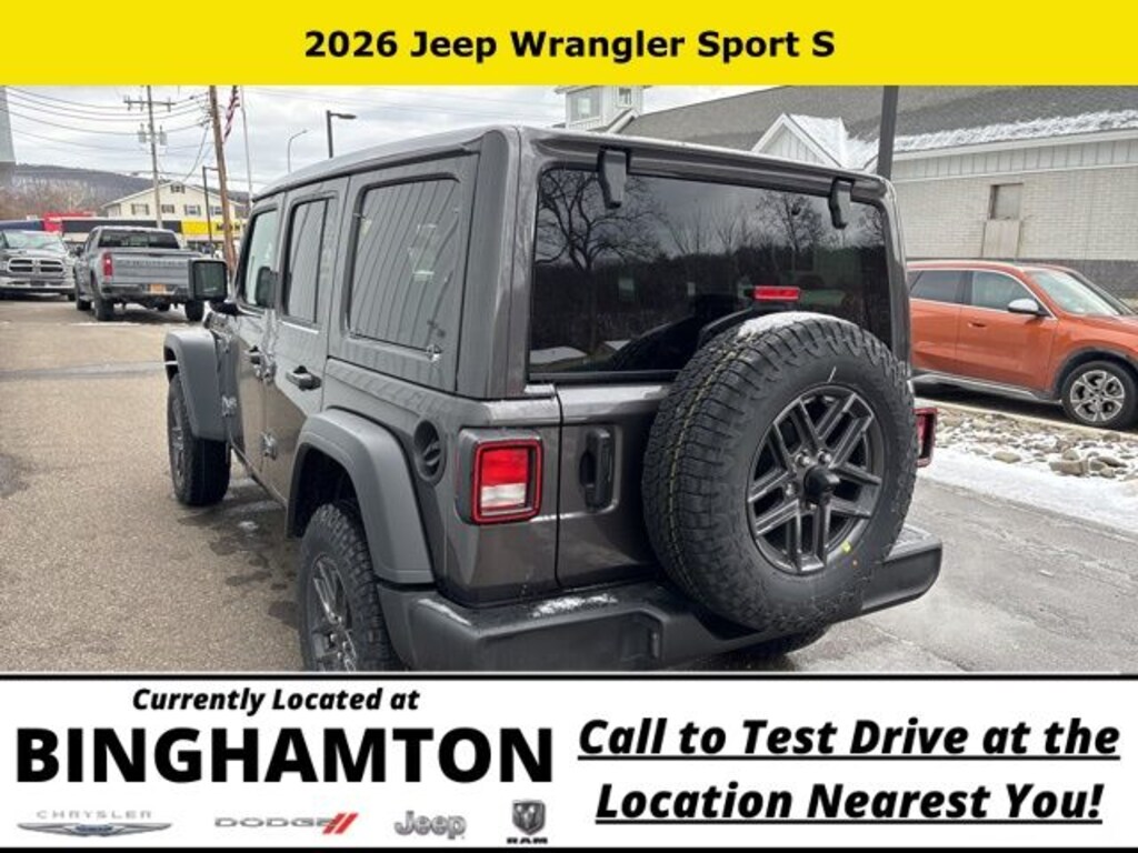 New 2026 Jeep Wrangler Sport S Sport Utility
