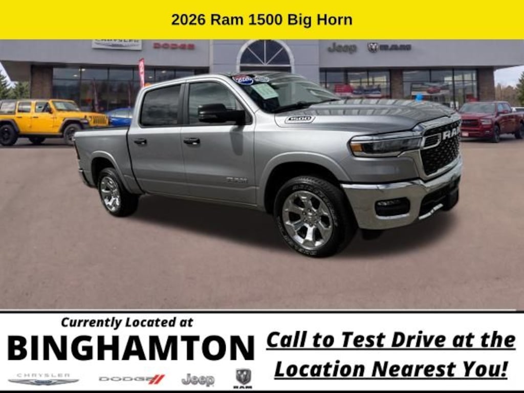 Used 2026 Ram 1500 Big Horn/Lone Star Truck Crew Cab