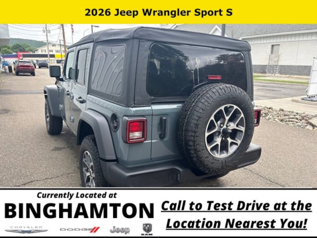 New 2026 Jeep Wrangler Sport S Sport Utility