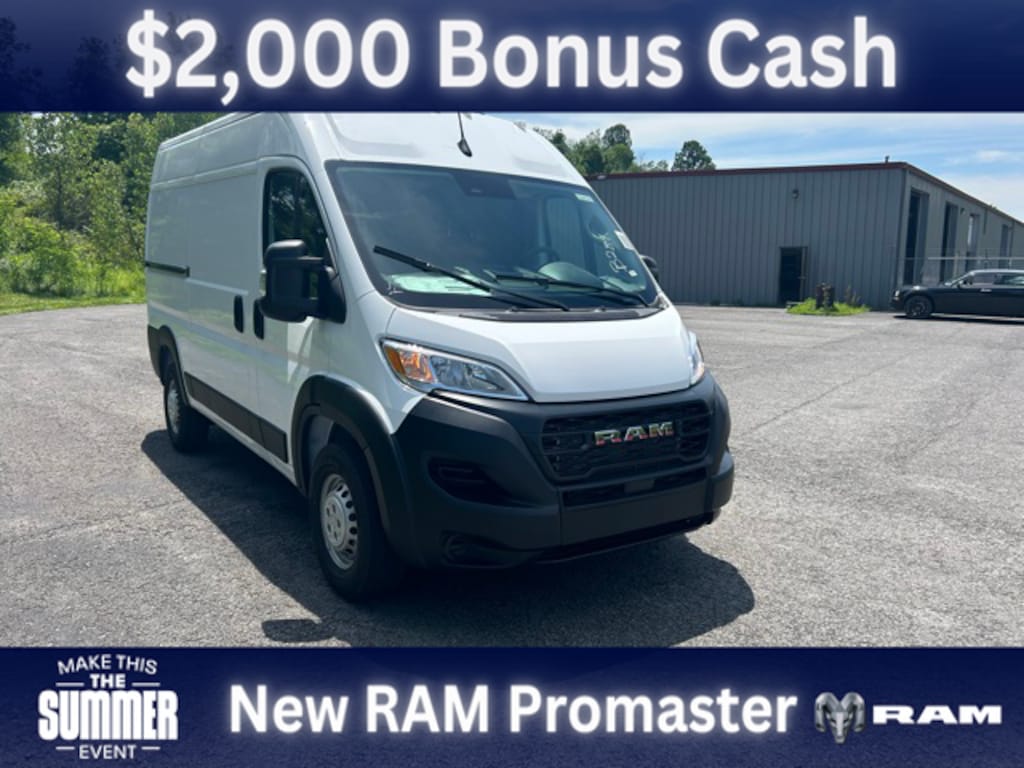 New 2024 Ram ProMaster PROMASTER 2500 TRADESMAN CARGO VAN HIGH ROOF 136