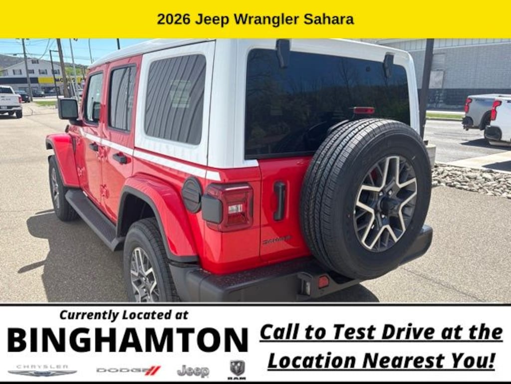 New 2026 Jeep Wrangler Sahara Sport Utility
