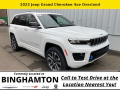 New 2023 Jeep Grand Cherokee Overland 4xe Sport Utility for sale in Binghamton, NY