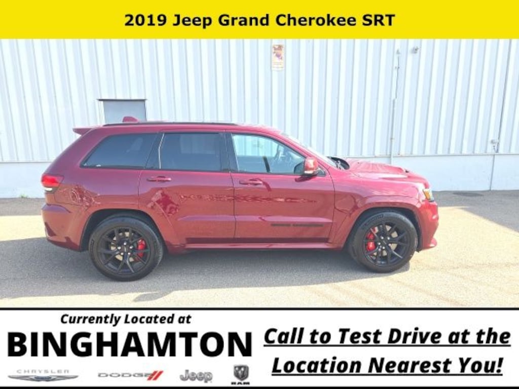 Used 2019 Jeep Grand Cherokee SRT SUV