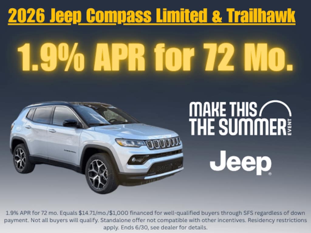 New 2026 Jeep Compass Limited Sport Utility