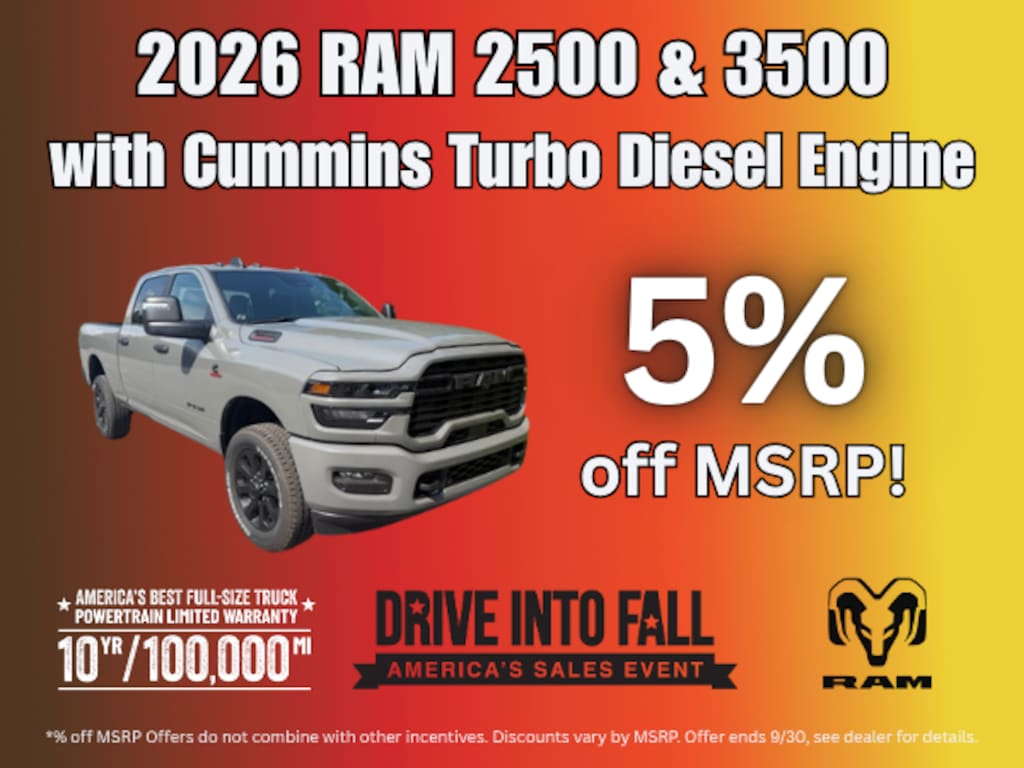 New 2026 Ram 2500 Big Horn Pickup