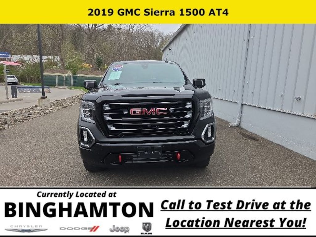 Used 2019 GMC Sierra 1500 AT4 Truck Crew Cab
