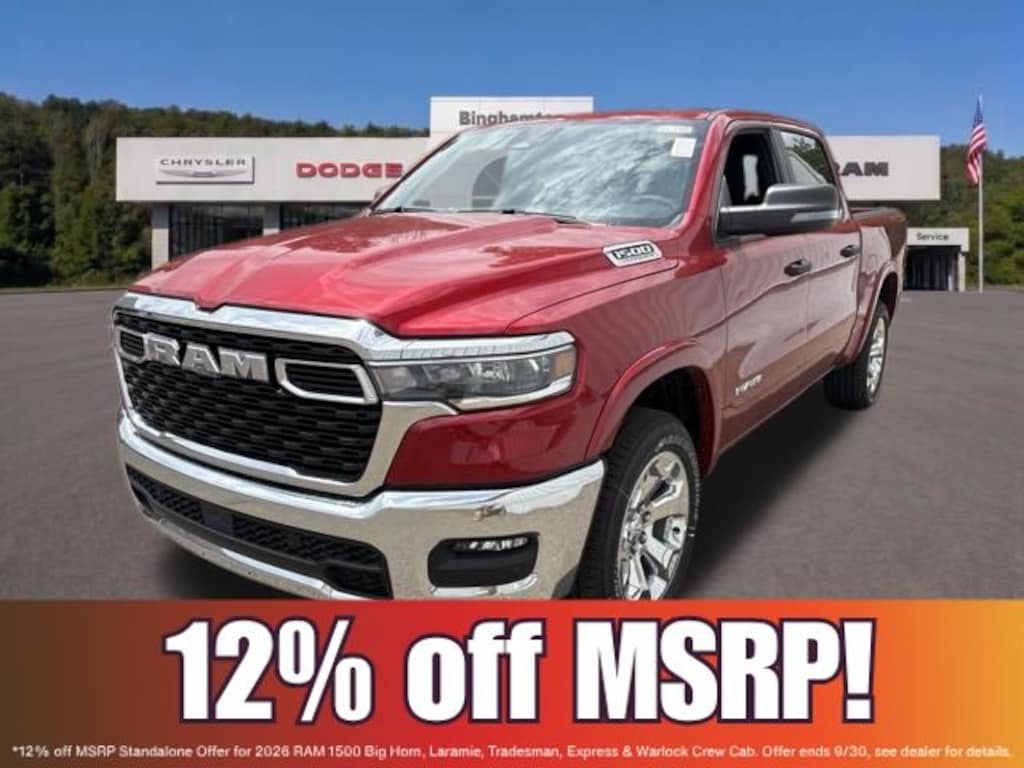 New 2026 Ram 1500 Big Horn/Lone Star Pickup