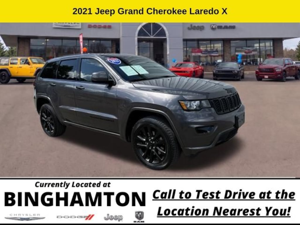 Used 2021 Jeep Grand Cherokee Laredo SUV