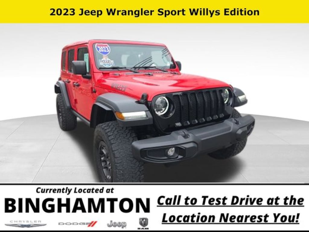 Used 2023 Jeep Wrangler Sport SUV