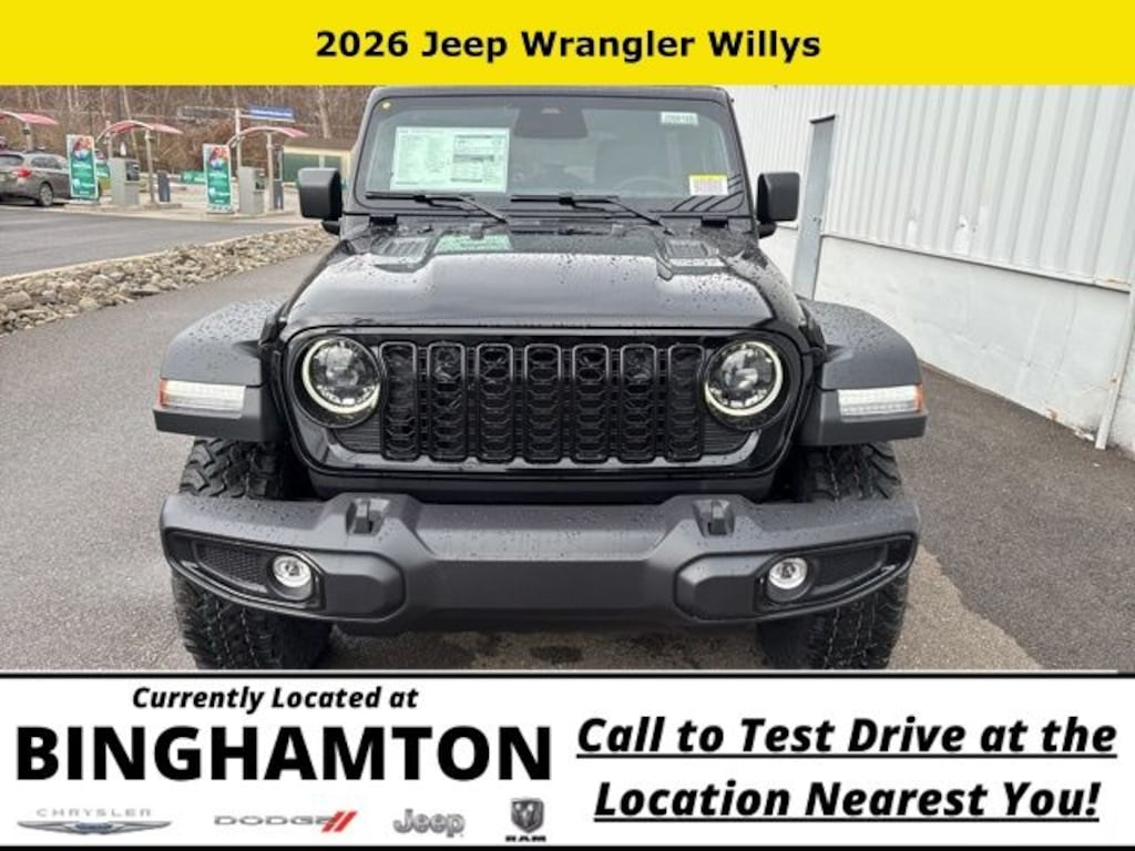 New 2026 Jeep Wrangler Willys Sport Utility