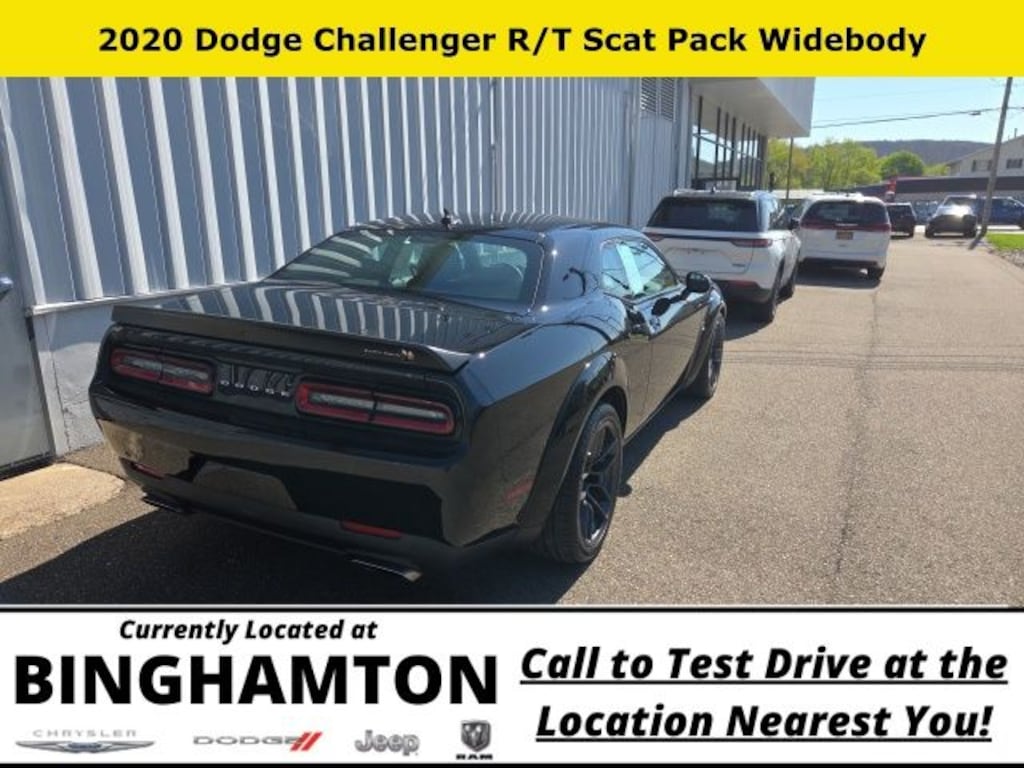 Used 2020 Dodge Challenger R/T Scat Pack Coupe
