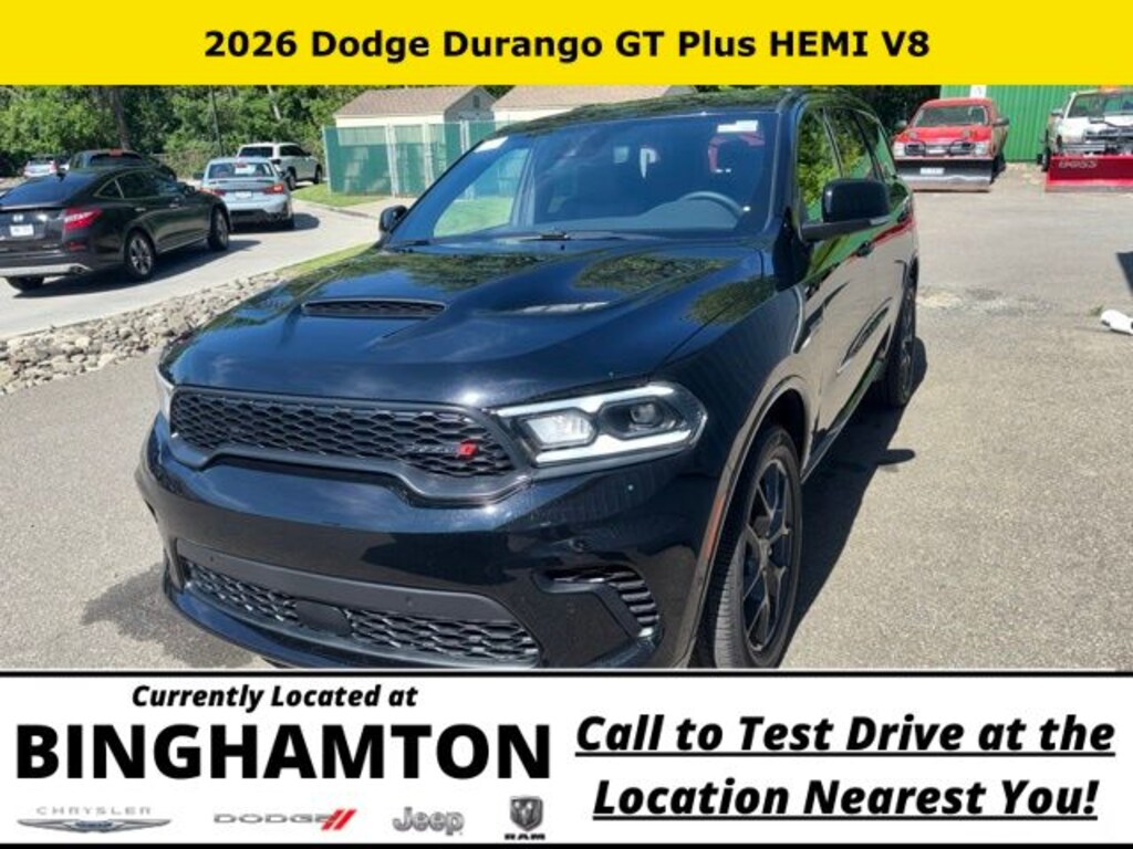 New 2026 Dodge Durango GT Plus Hemi V8 Sport Utility