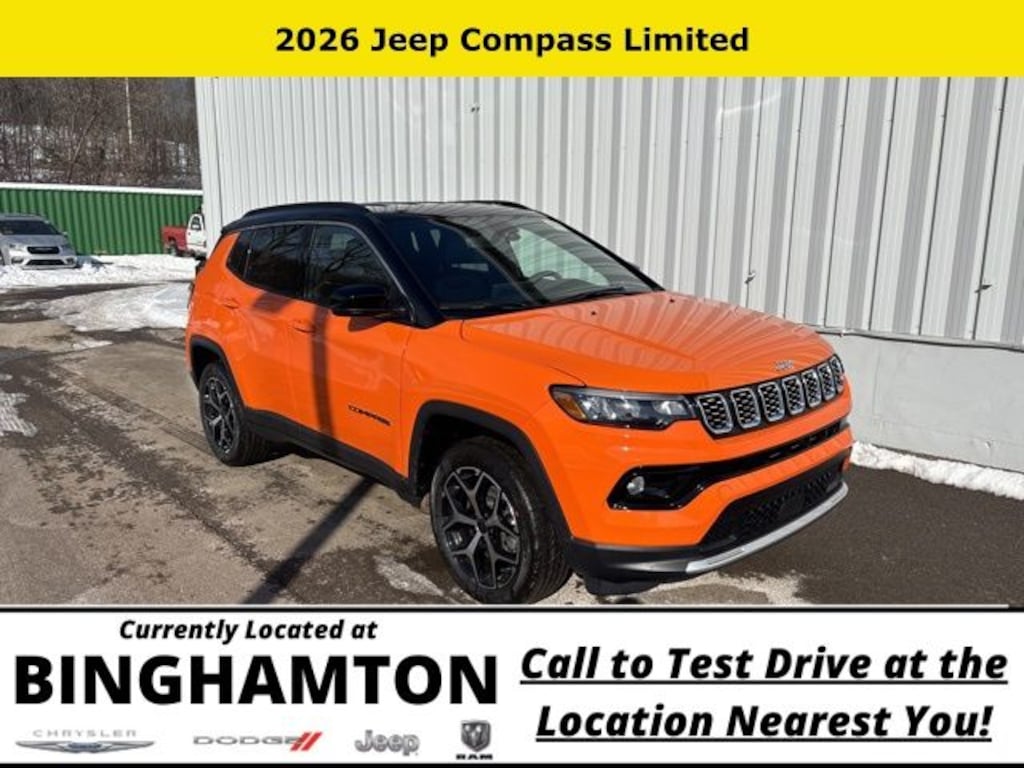 New 2026 Jeep Compass Limited Sport Utility