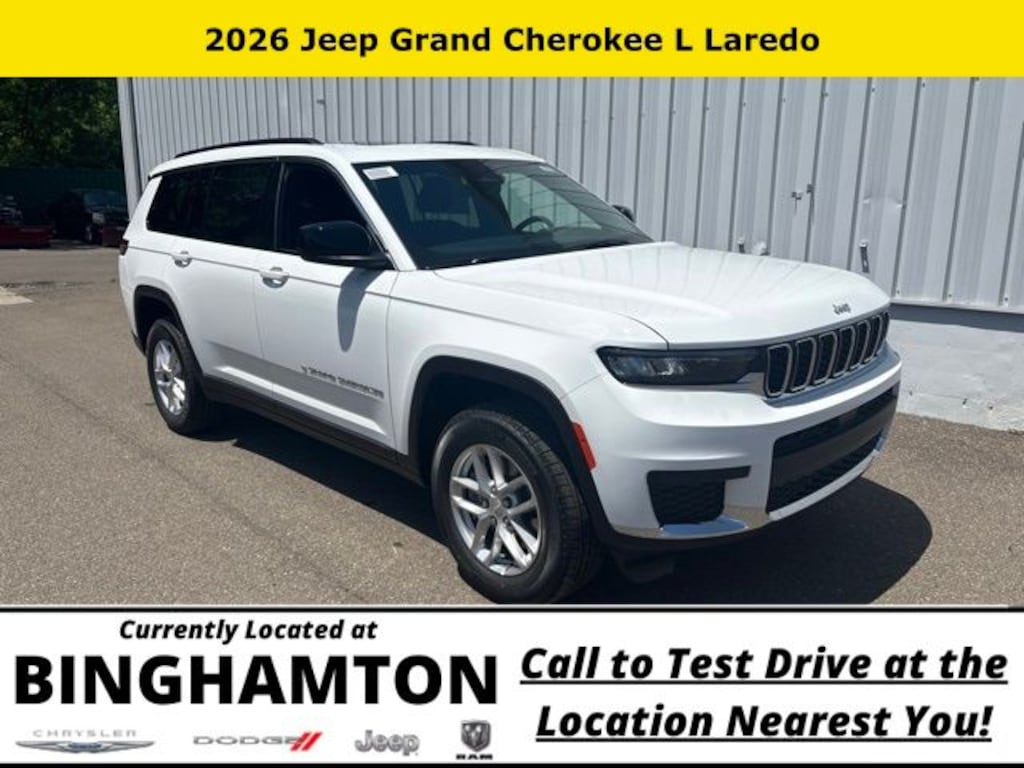 New 2026 Jeep Grand Cherokee L Laredo Sport Utility