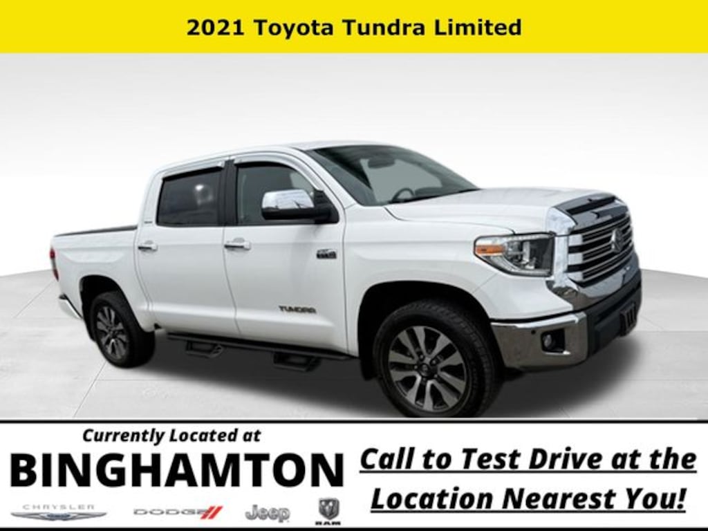 Used 2021 Toyota Tundra Limited 5.7L V8 Truck CrewMax