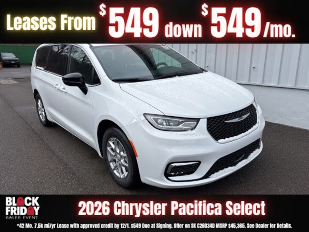 New 2026 Chrysler Pacifica Select Passenger Van