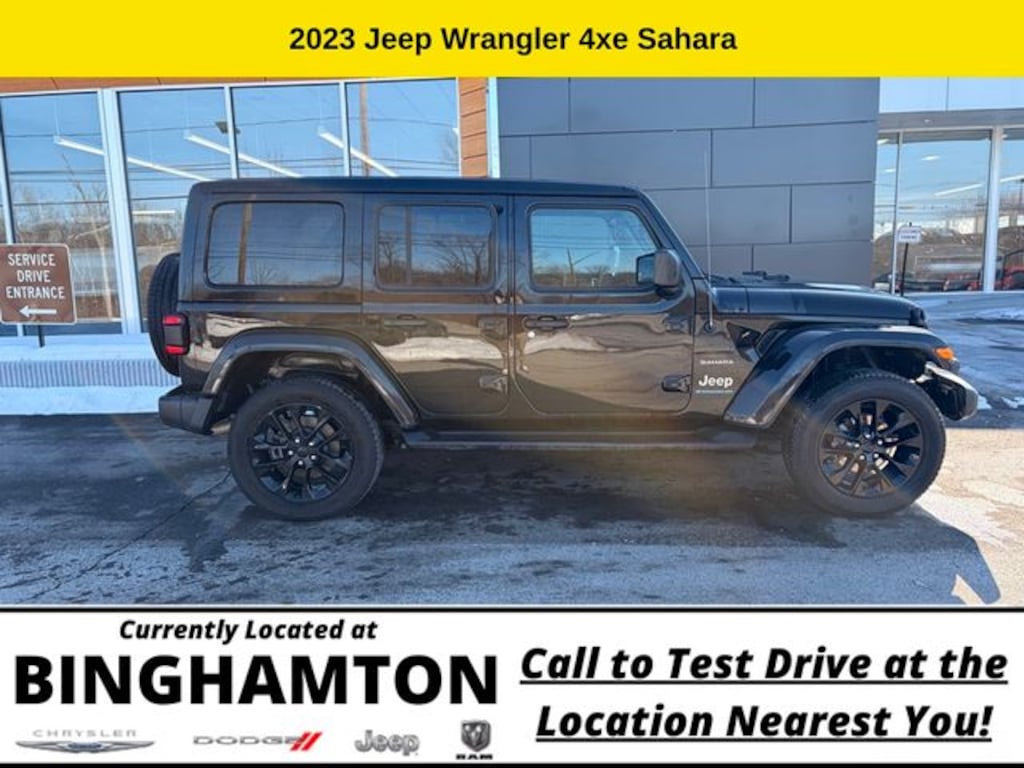 Used 2023 Jeep Wrangler 4xe Sahara SUV