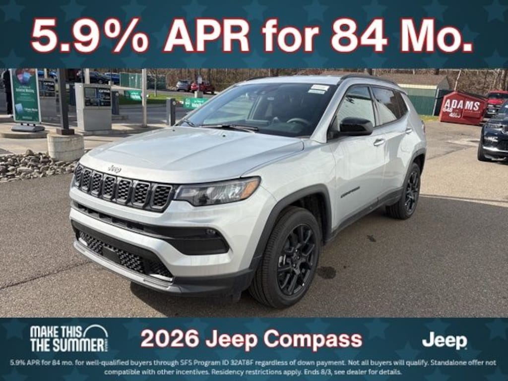 New 2026 Jeep Compass Latitude Sport Utility
